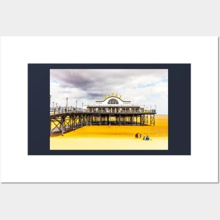 Cleethorpes Pier On Golden Sands Posters and Art